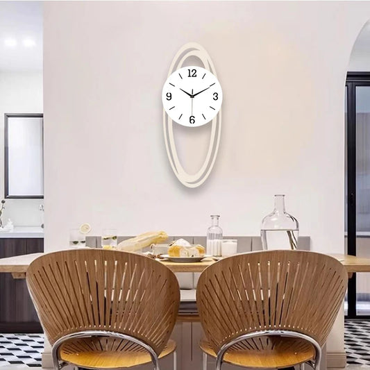 Horloge Murale Ovale