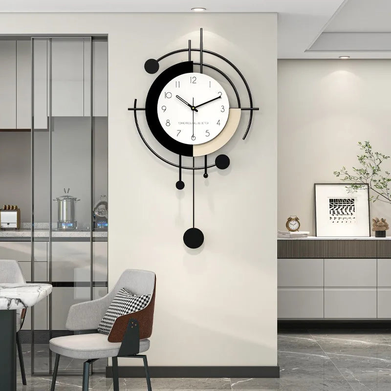 Horloge Murale Circulaire Luxe