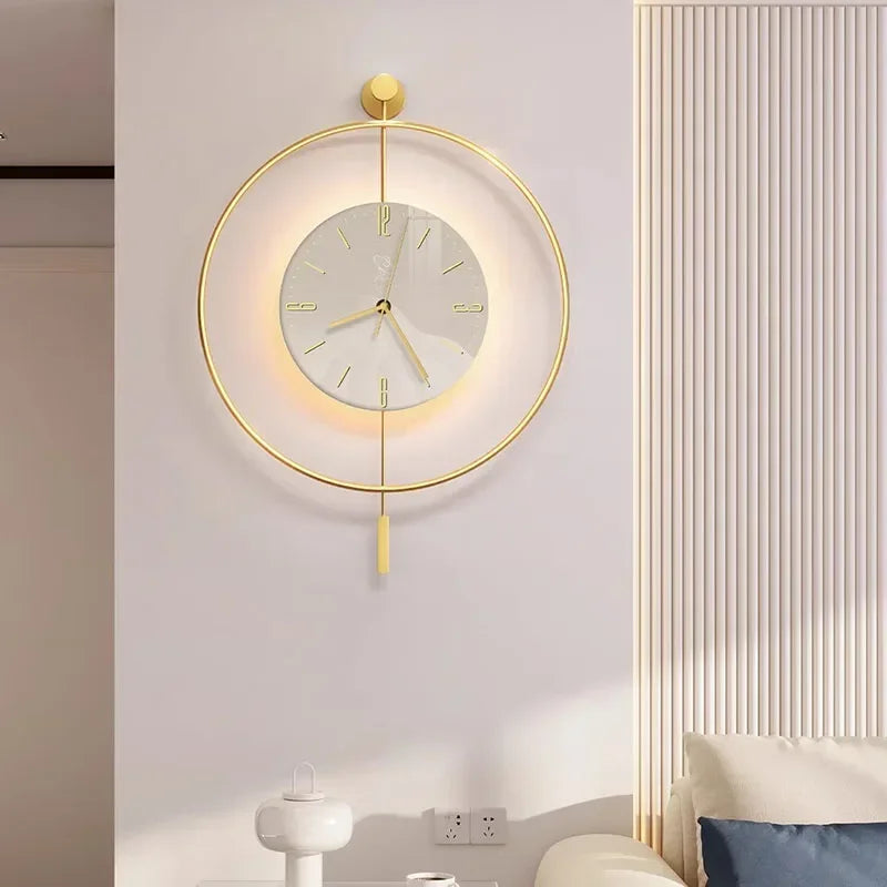 Horloge Murale Ronde Led