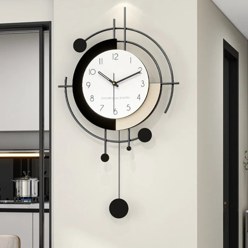 Horloge Murale Circulaire Luxe