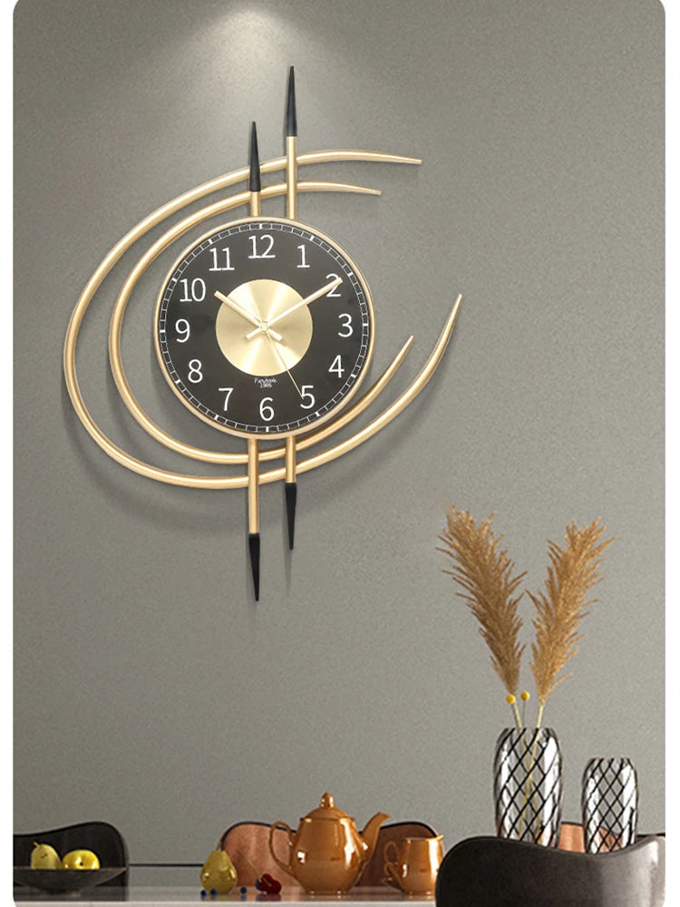 Horloge Murale Contemporain Luxe