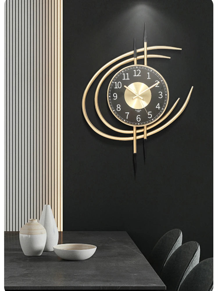 Horloge Murale Contemporain Luxe