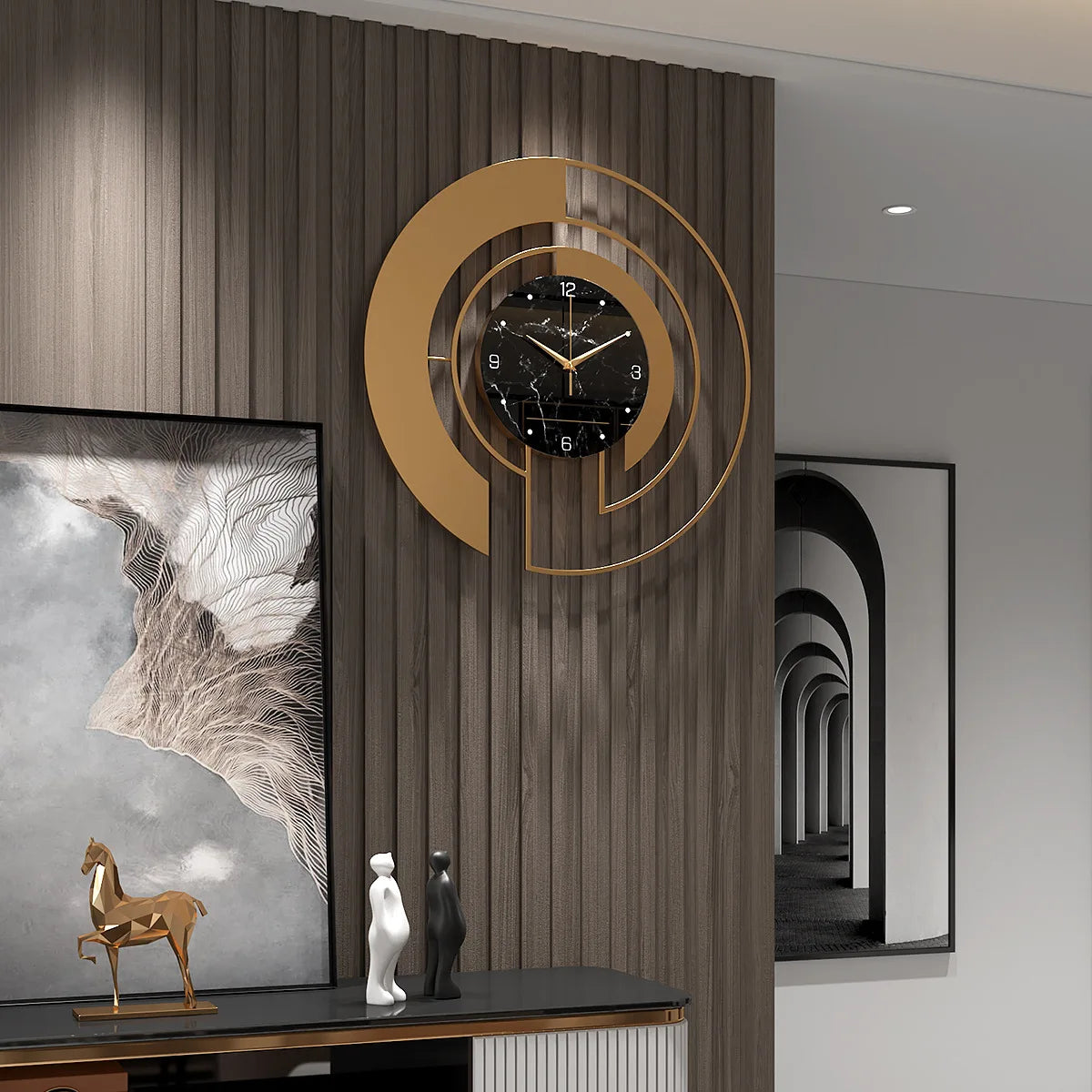 Horloge Murale Oscillante