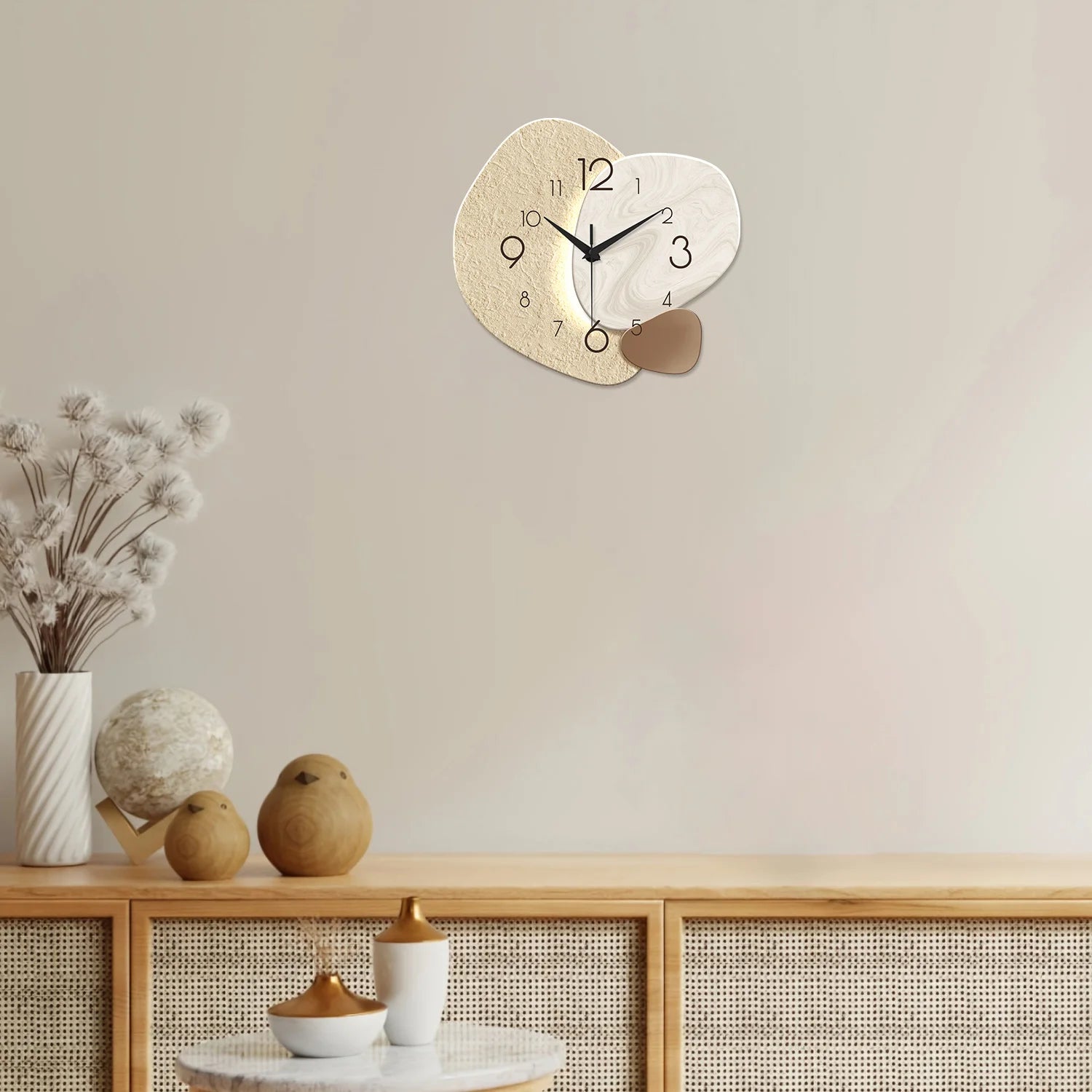 Horloge Murale Style Japonaise