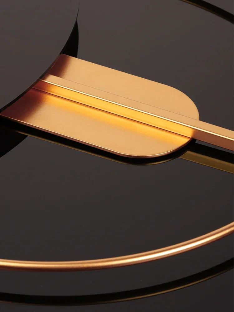 Horloge Murale Métal Luxe